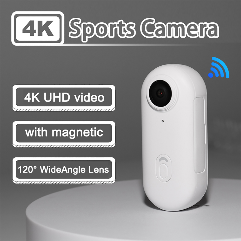 Sports Equipment Video - 4K thumb camera, equipped with a