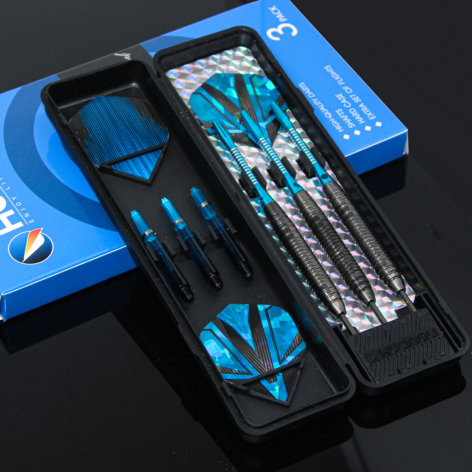 Sports Equipment Cabinet - Professional-Grade Iron Hard Dart Set 20g,
