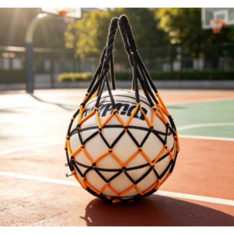 1PC Football Net Bag Nylon Bol - Sports Equipment Outdoor Storage incelemesi ve fiyatı