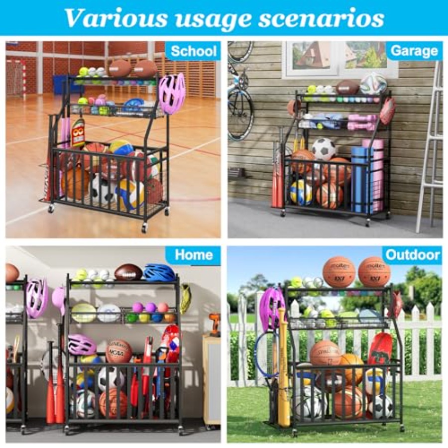Garage Sports Equipment Organi - Sports Equipment Bat incelemesi ve fiyatı