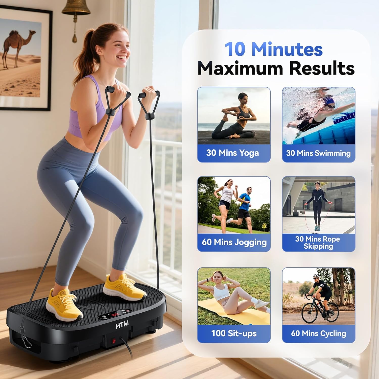 Vibration Plate Fat Burning Fi - Sports Equipment At Home incelemesi ve fiyatı
