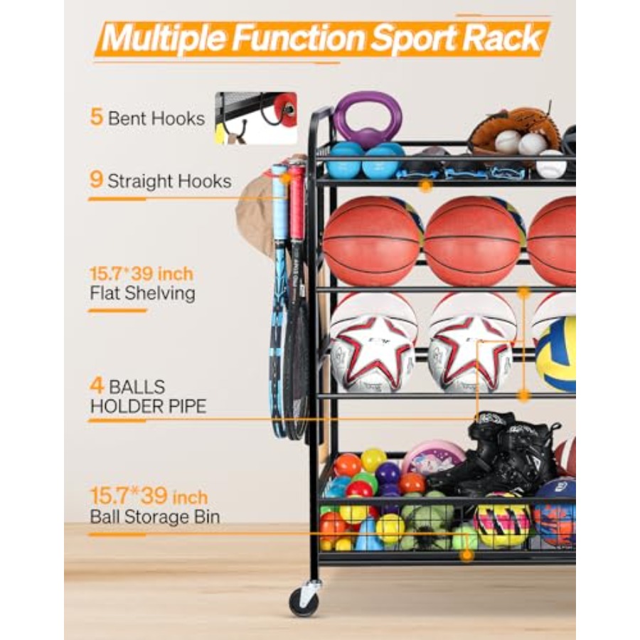 Garage Sports Equipment Organi - Sports Equipment Bat incelemesi ve fiyatı