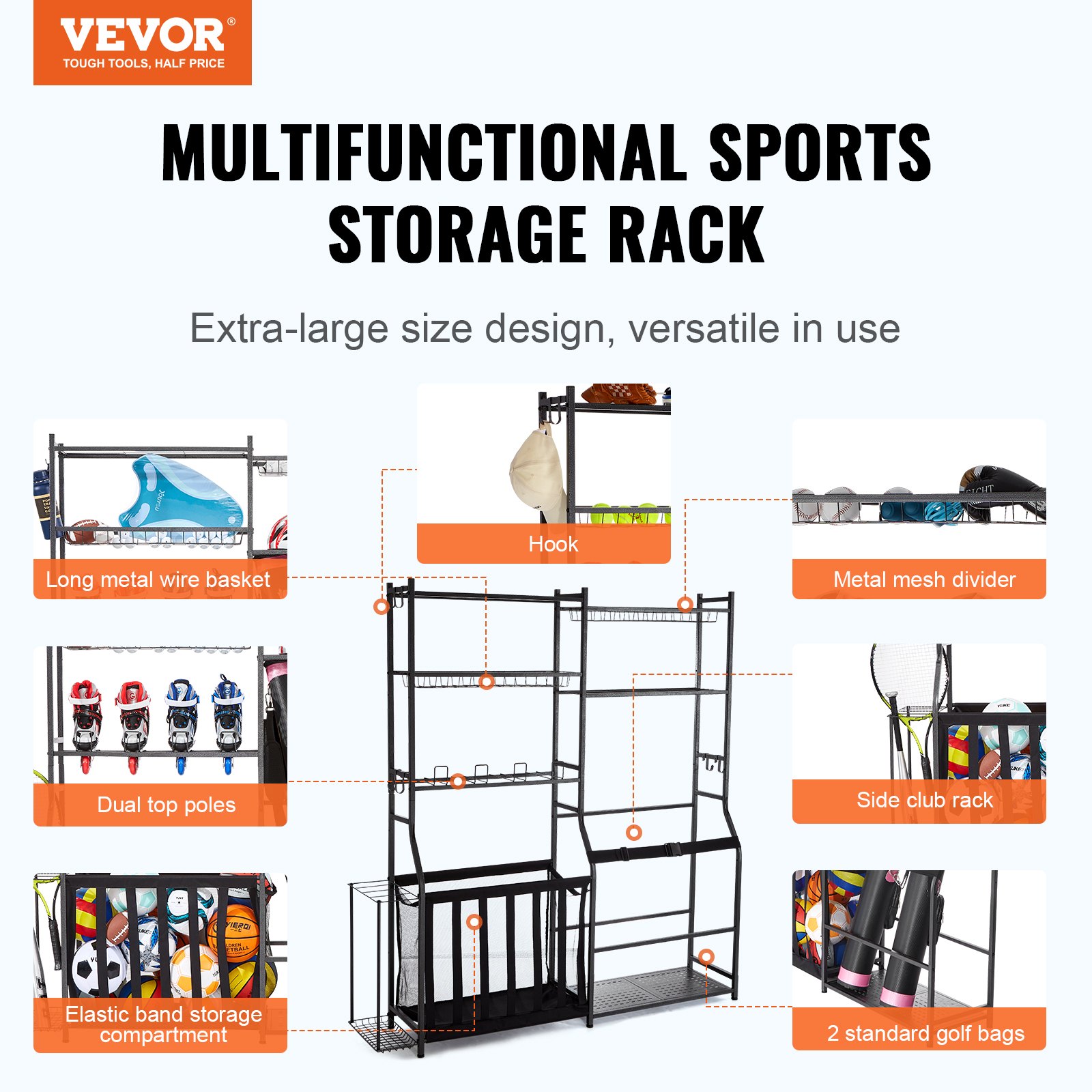 Golf Storage Garage Organizer, - Sports Equipment Golf incelemesi ve fiyatı