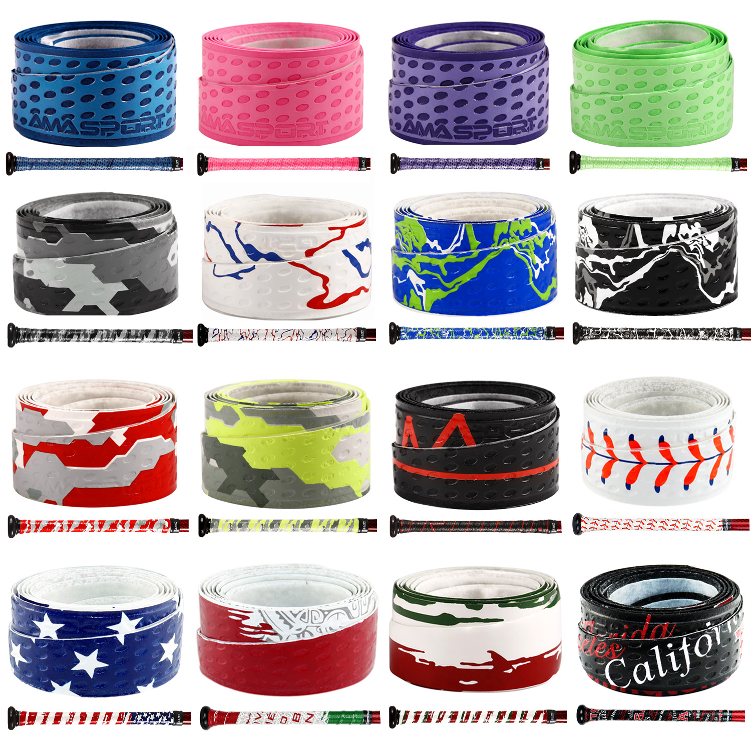 AMA SPORT Colorful Bat Grip Ta - Sports Equipment Bat incelemesi ve fiyatı