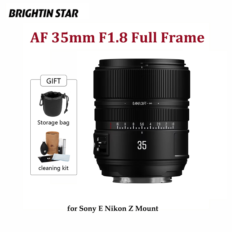 Brightin Star AF 35mm F1.8 Ful - Sports Equipment A To Z incelemesi ve fiyatı