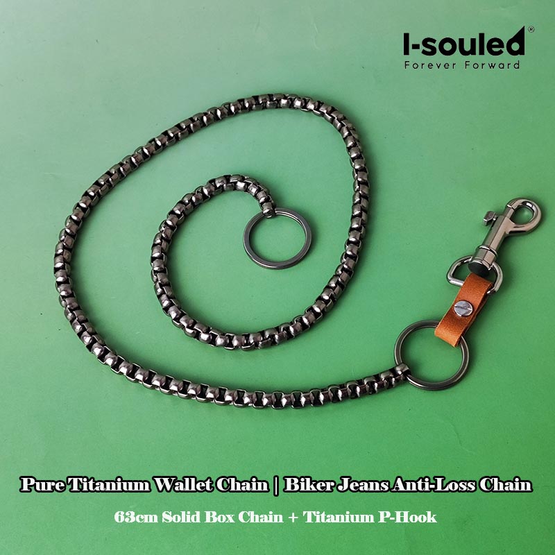 Pure Titanium Wallet Chain 63c - Sports Equipment Cabinet incelemesi ve fiyatı