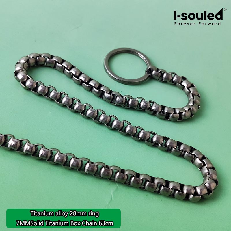 Pure Titanium Wallet Chain 63c - Sports Equipment Cabinet incelemesi ve fiyatı
