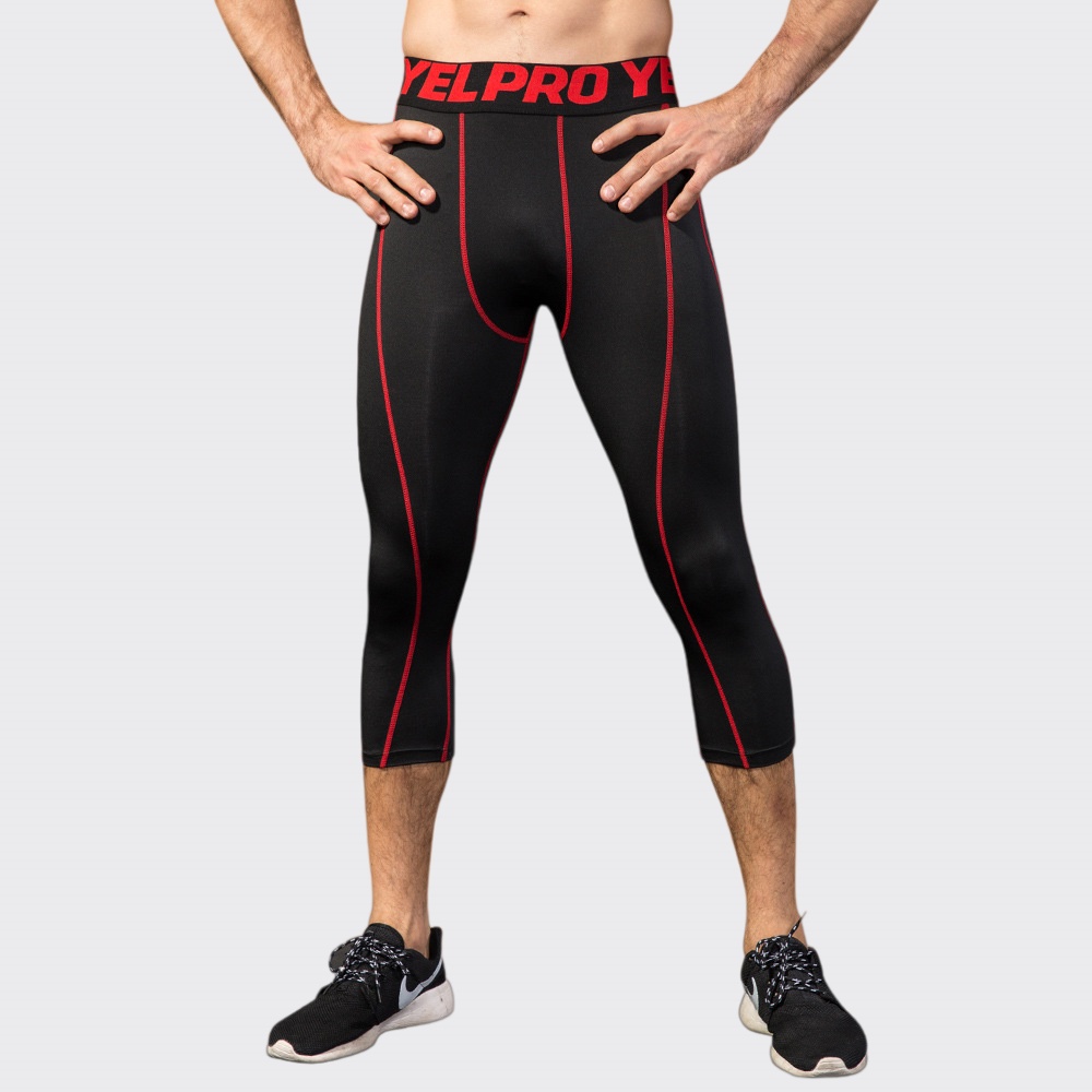 Men Compression Fitness Leggin - Sports Equipment Logos incelemesi ve fiyatı