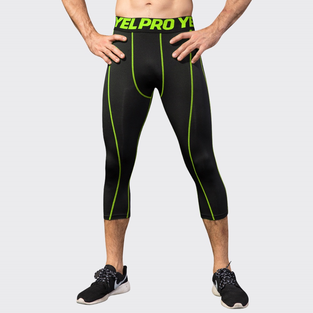 Men Compression Fitness Leggin - Sports Equipment Logos incelemesi ve fiyatı