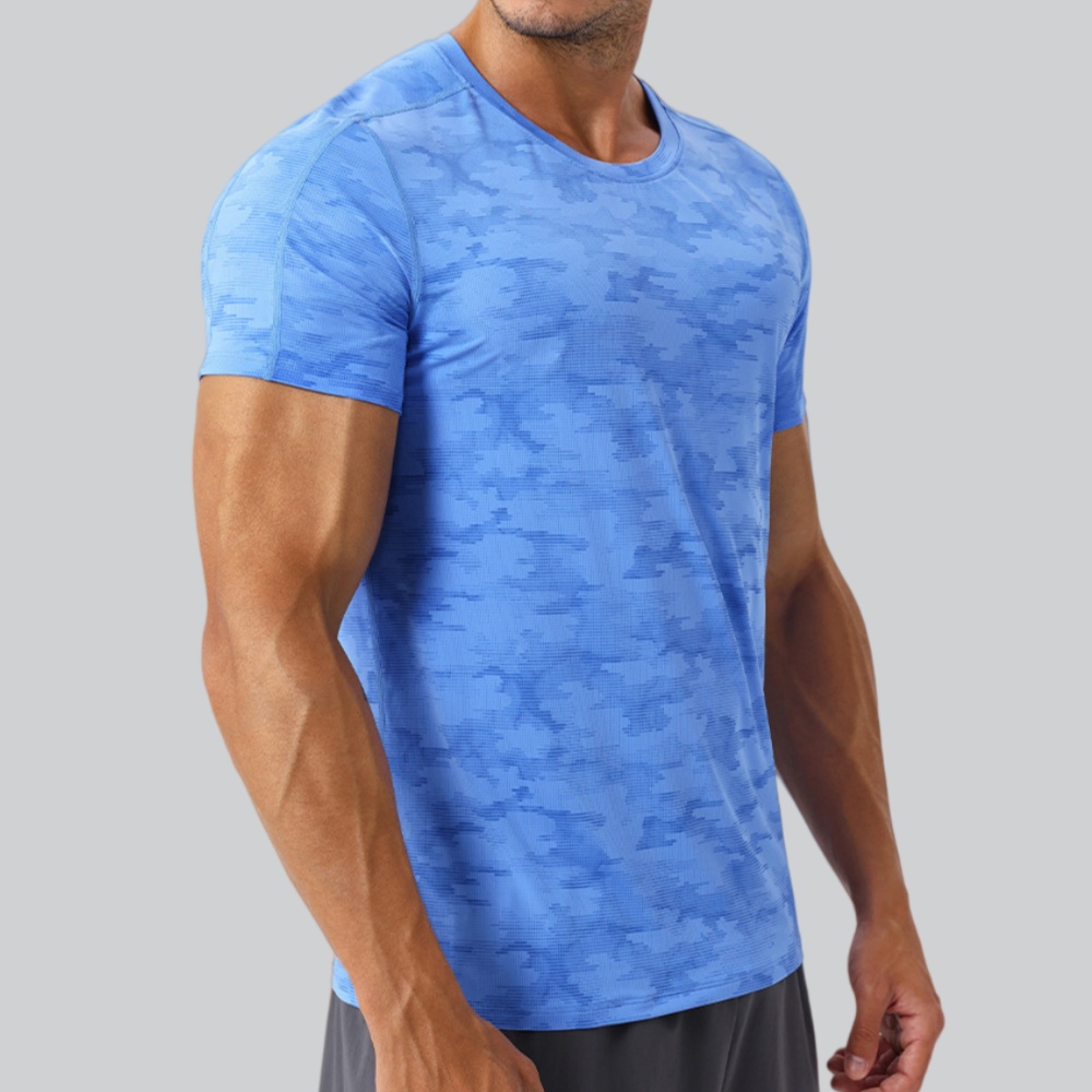 Men's Round Neck T-Shirt Sport - Sports Equipment Logos incelemesi ve fiyatı