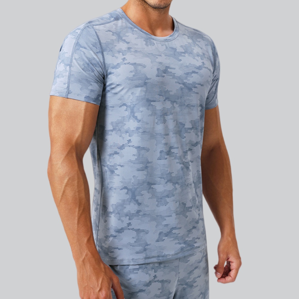 Men's Round Neck T-Shirt Sport - Sports Equipment Logos incelemesi ve fiyatı