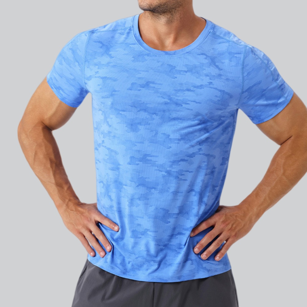 Men's Round Neck T-Shirt Sport - Sports Equipment Logos incelemesi ve fiyatı