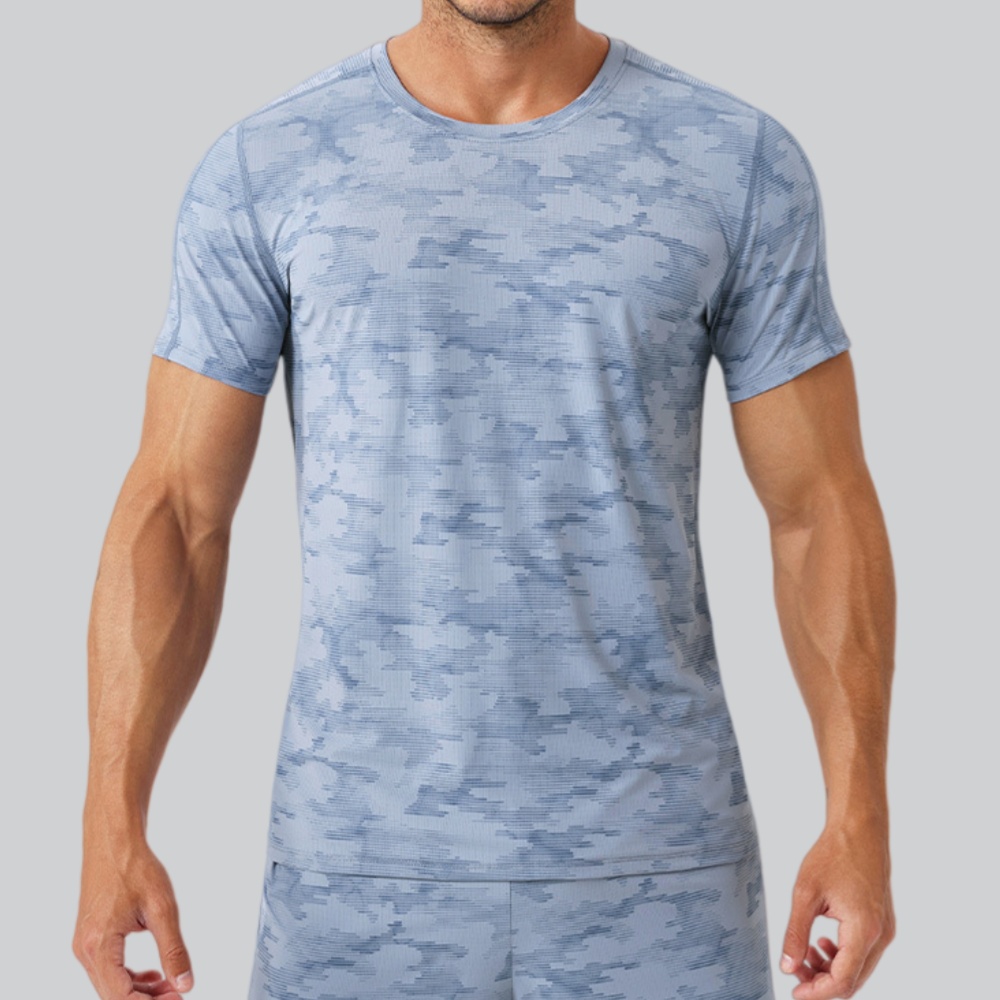 Men's Round Neck T-Shirt Sport - Sports Equipment Logos incelemesi ve fiyatı