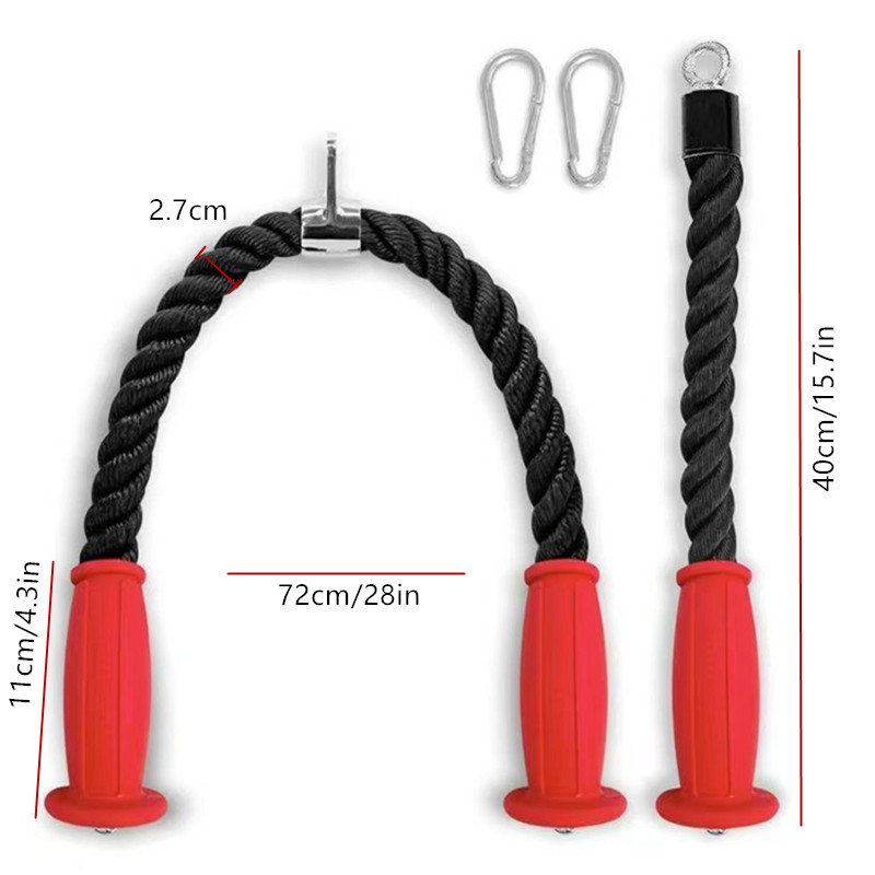 Ergonomic Tricep Ropes Non-Sli - Sports Equipment At Home incelemesi ve fiyatı