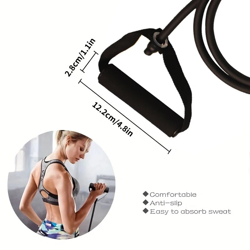 Resistance Bands With Handles, - Sports Equipment At Home incelemesi ve fiyatı