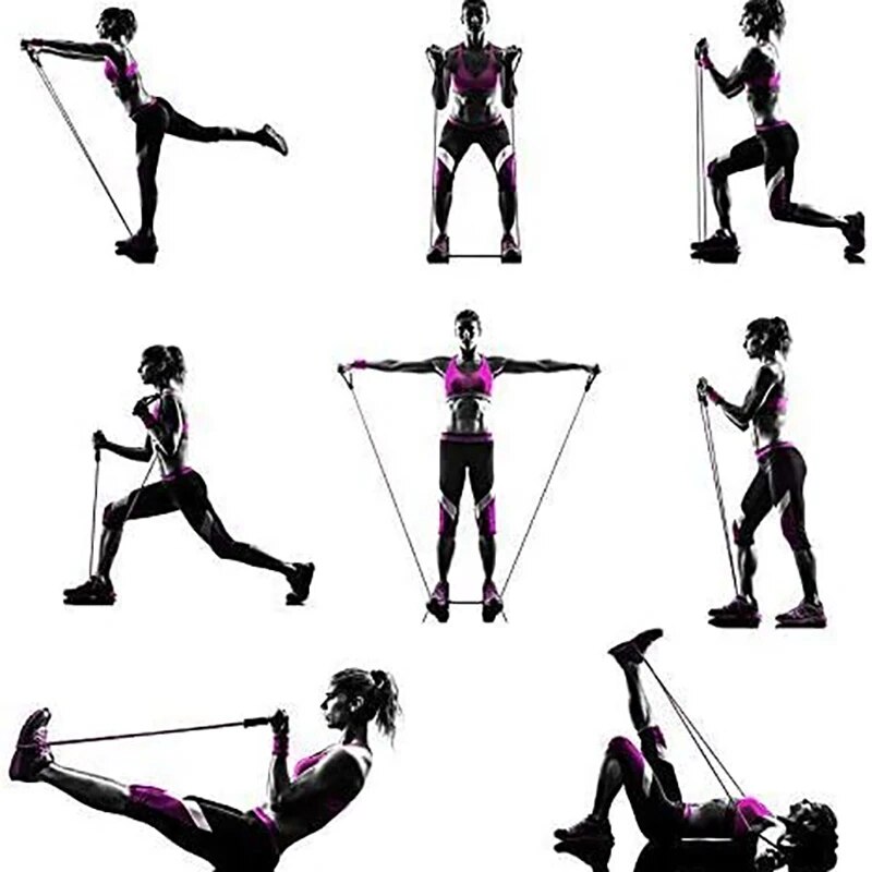 Resistance Bands With Handles, - Sports Equipment At Home incelemesi ve fiyatı