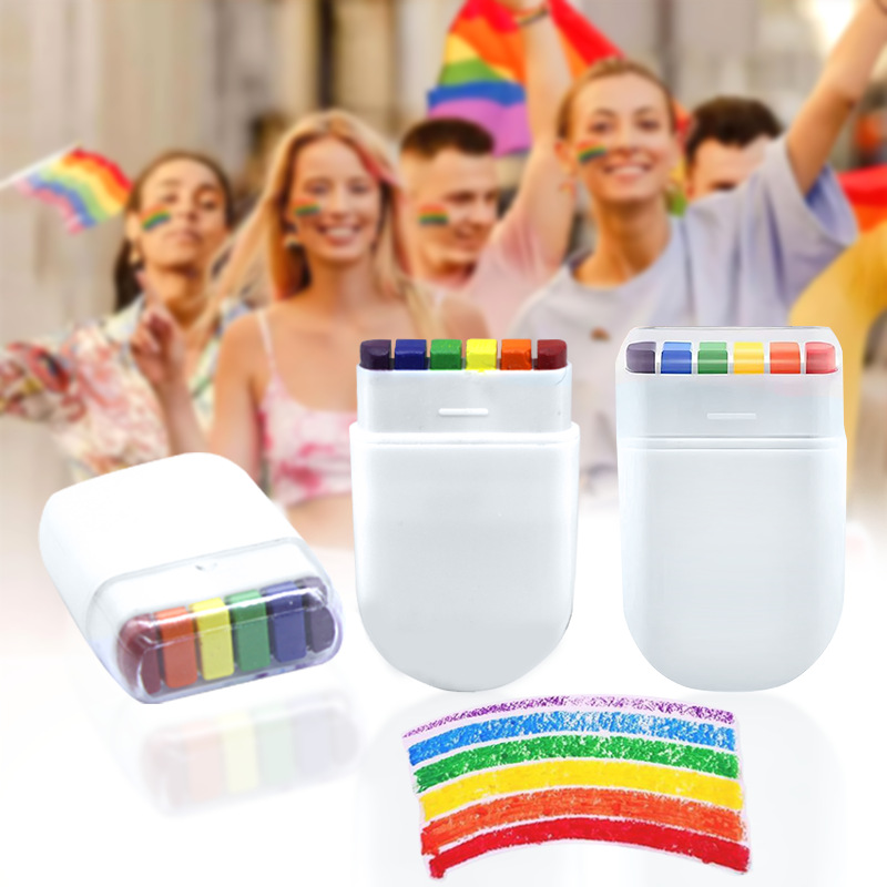 Mini Rainbow Face Paint Stick  - Sports Equipment Cabinet incelemesi ve fiyatı