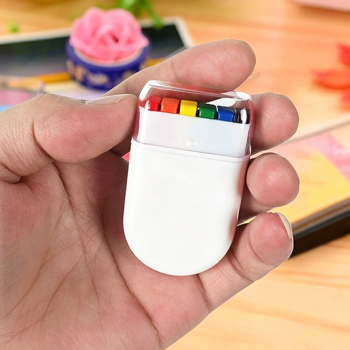 Mini Rainbow Face Paint Stick  - Sports Equipment Cabinet incelemesi ve fiyatı