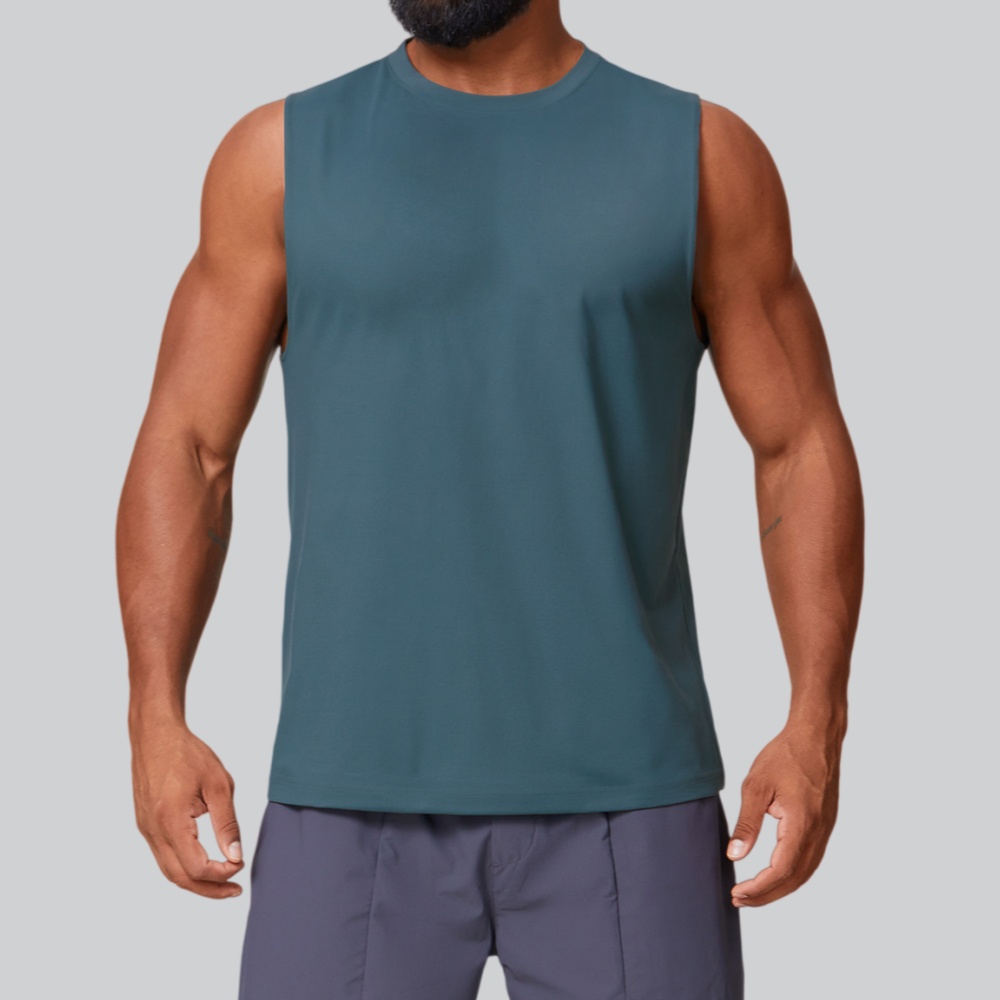 Men's Fitness Tank Tops Summer - Sports Equipment Logos incelemesi ve fiyatı