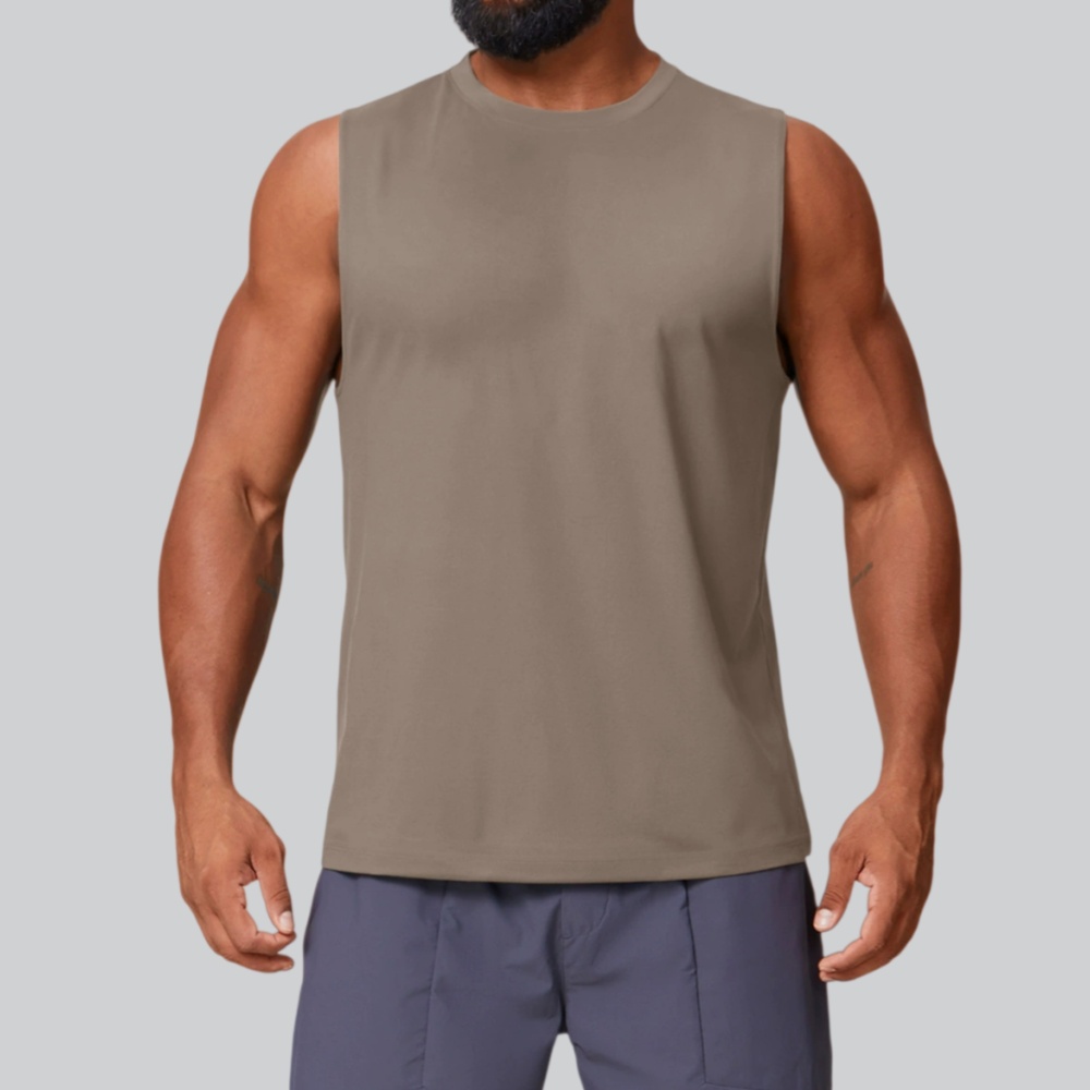 Men's Fitness Tank Tops Summer - Sports Equipment Logos incelemesi ve fiyatı