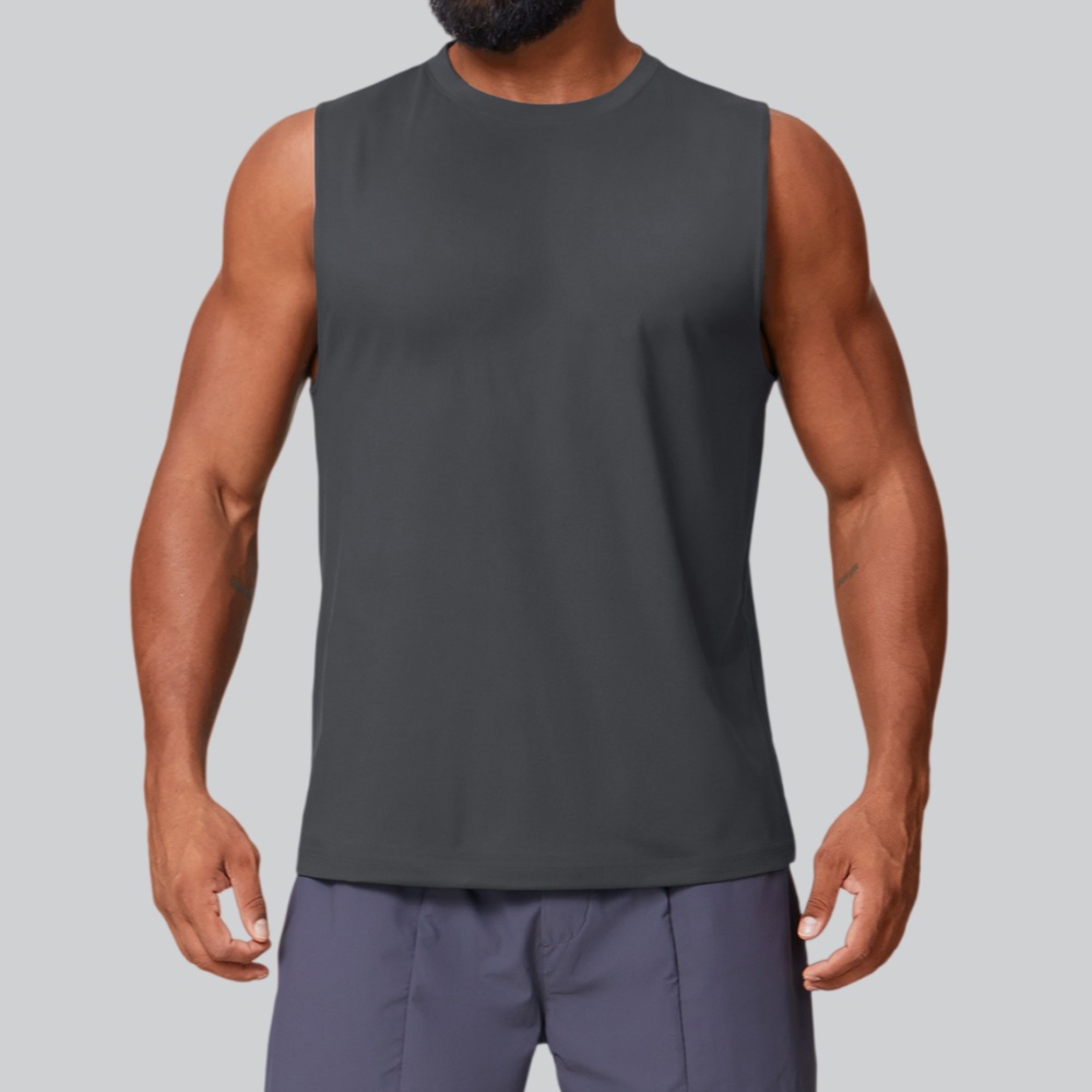 Men's Fitness Tank Tops Summer - Sports Equipment Logos incelemesi ve fiyatı