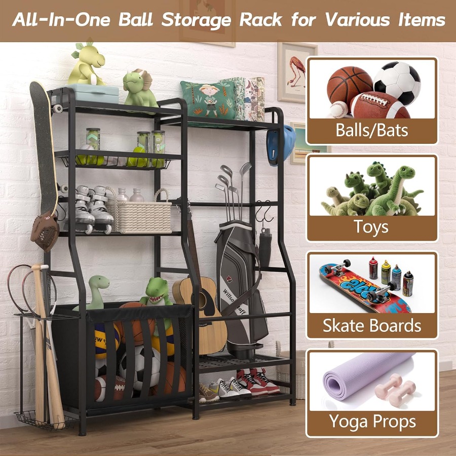Garage Sports Equipment Organi - Sports Equipment Outdoor Storage incelemesi ve fiyatı
