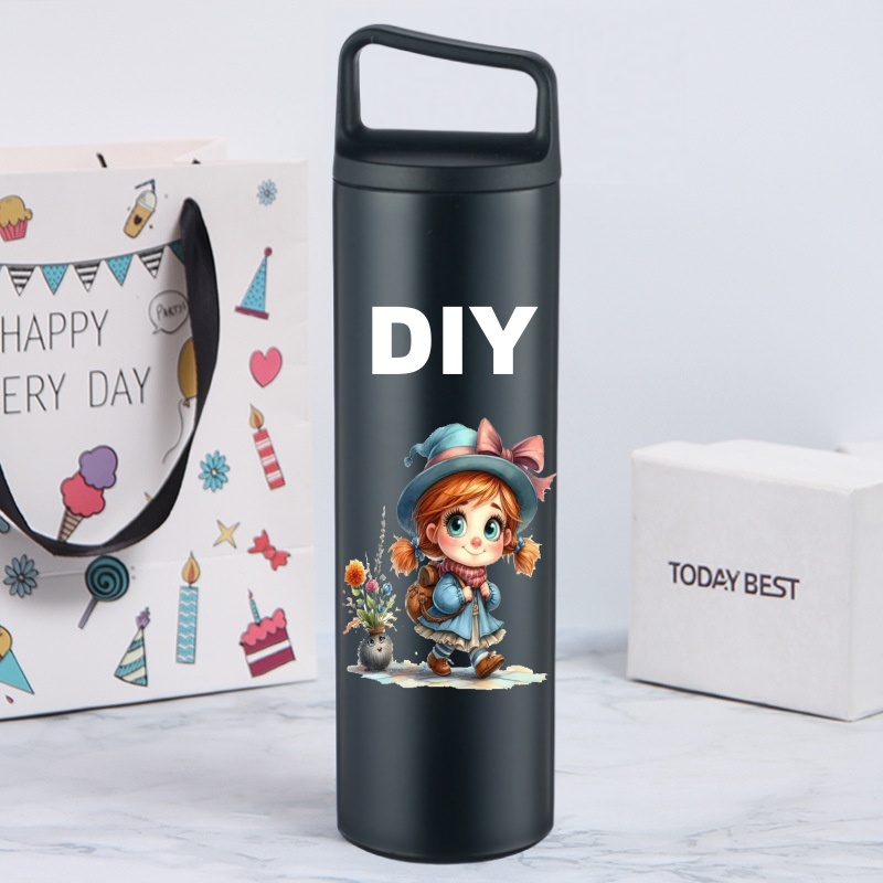 1pcs 500ml New Wide-mouth Stai - Sports Equipment Logos incelemesi ve fiyatı