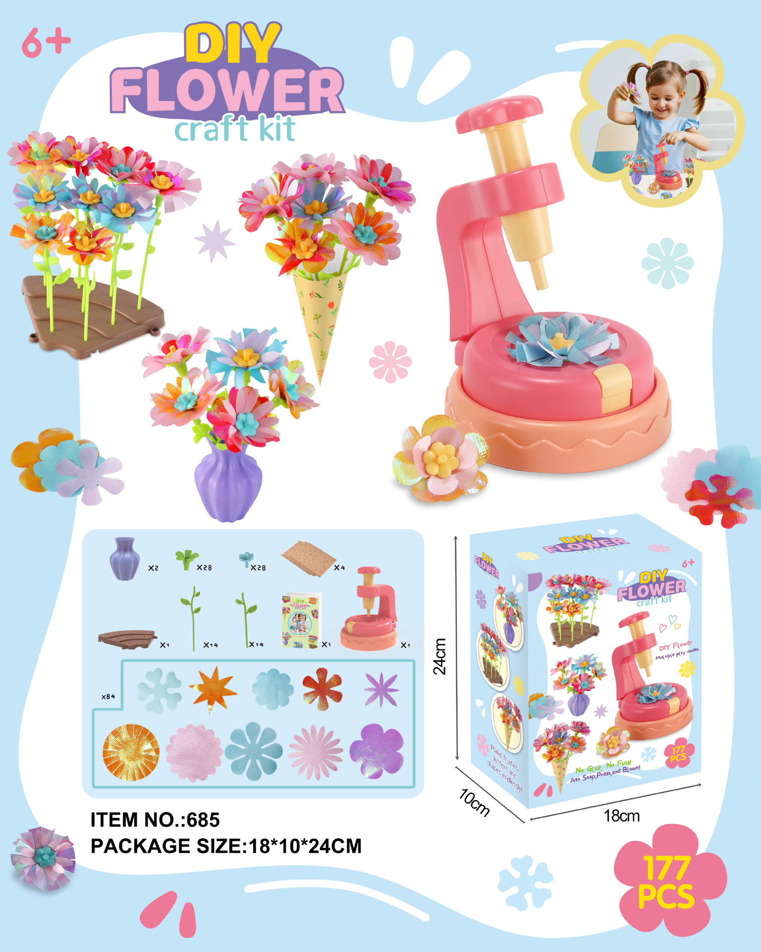 Flower Bouquets Toys Handmade  - Sports Equipment Factory incelemesi ve fiyatı