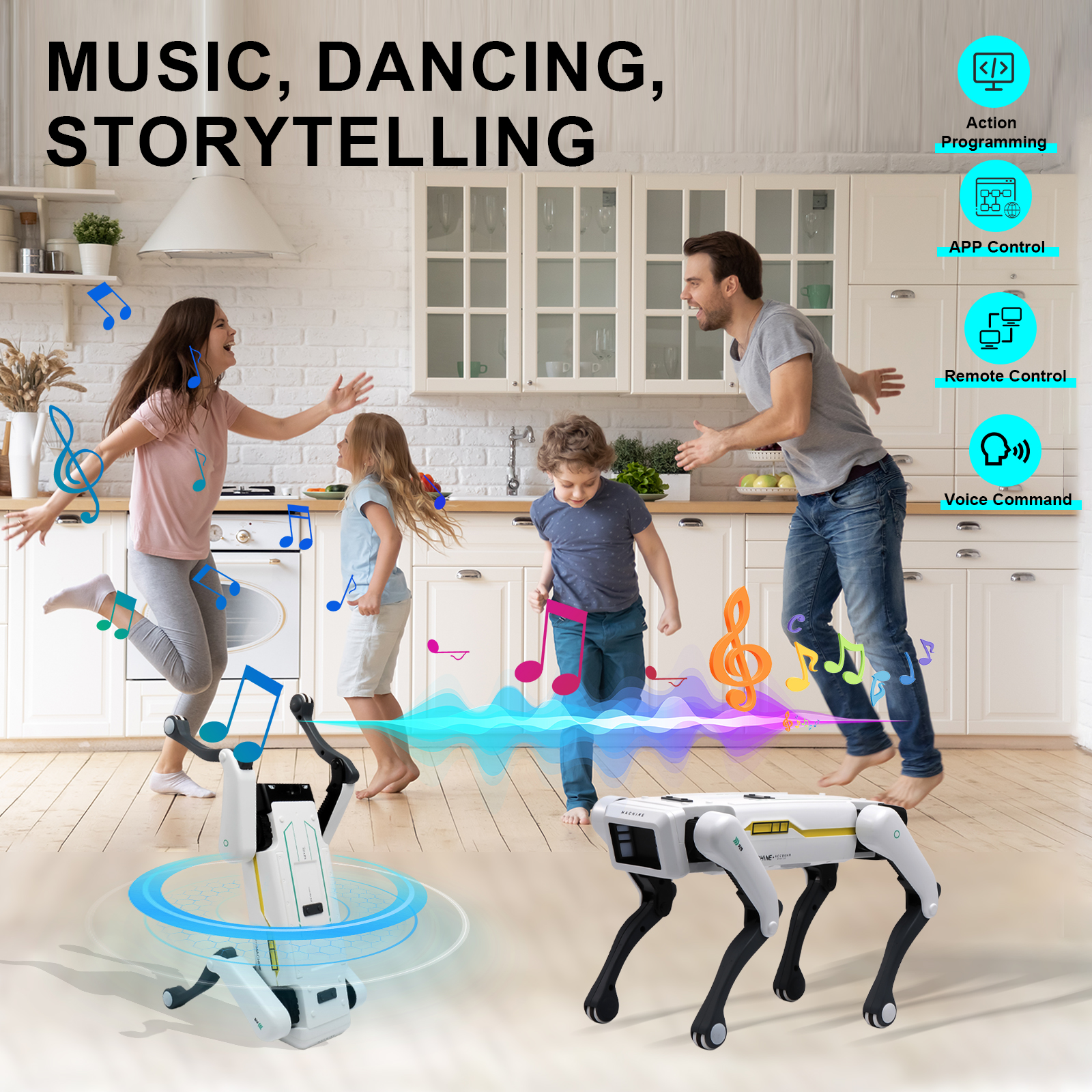 Intelligent AI RC Robot Dog Vo - Sports Equipment Factory incelemesi ve fiyatı
