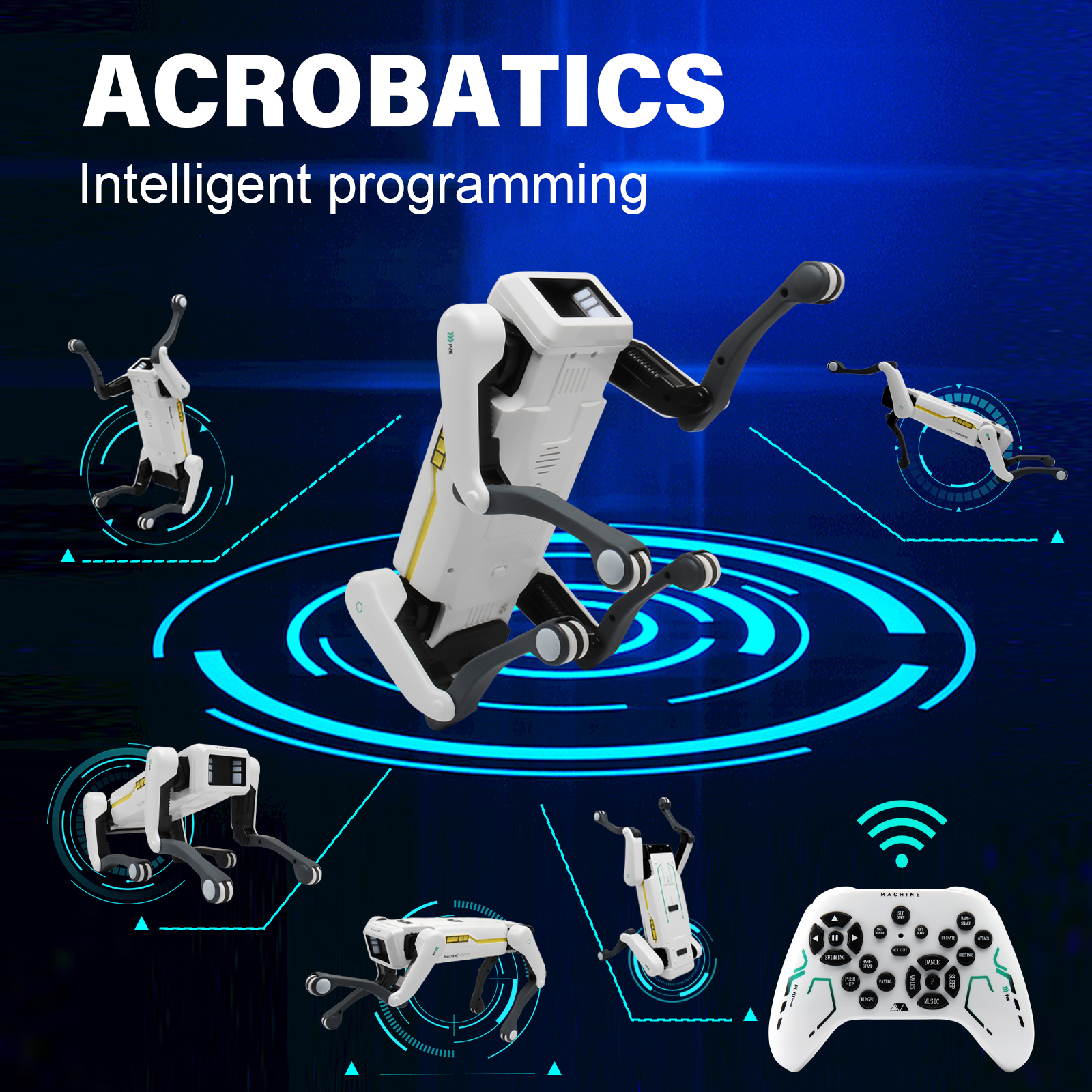 Intelligent AI RC Robot Dog Vo - Sports Equipment Factory incelemesi ve fiyatı