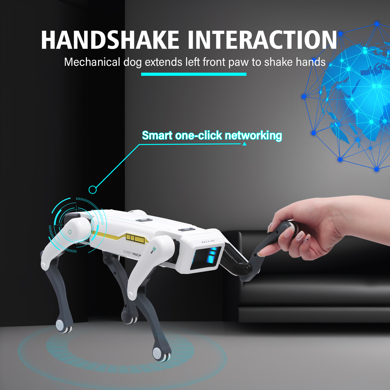 Intelligent AI RC Robot Dog Vo - Sports Equipment Factory incelemesi ve fiyatı
