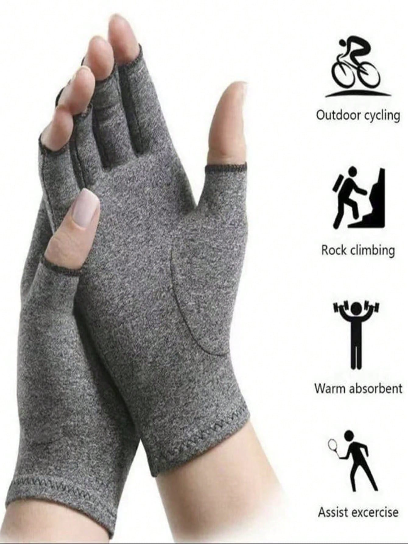 2 Pairs Sports Gloves, Dumbbel - Sports Equipment For Training incelemesi ve fiyatı
