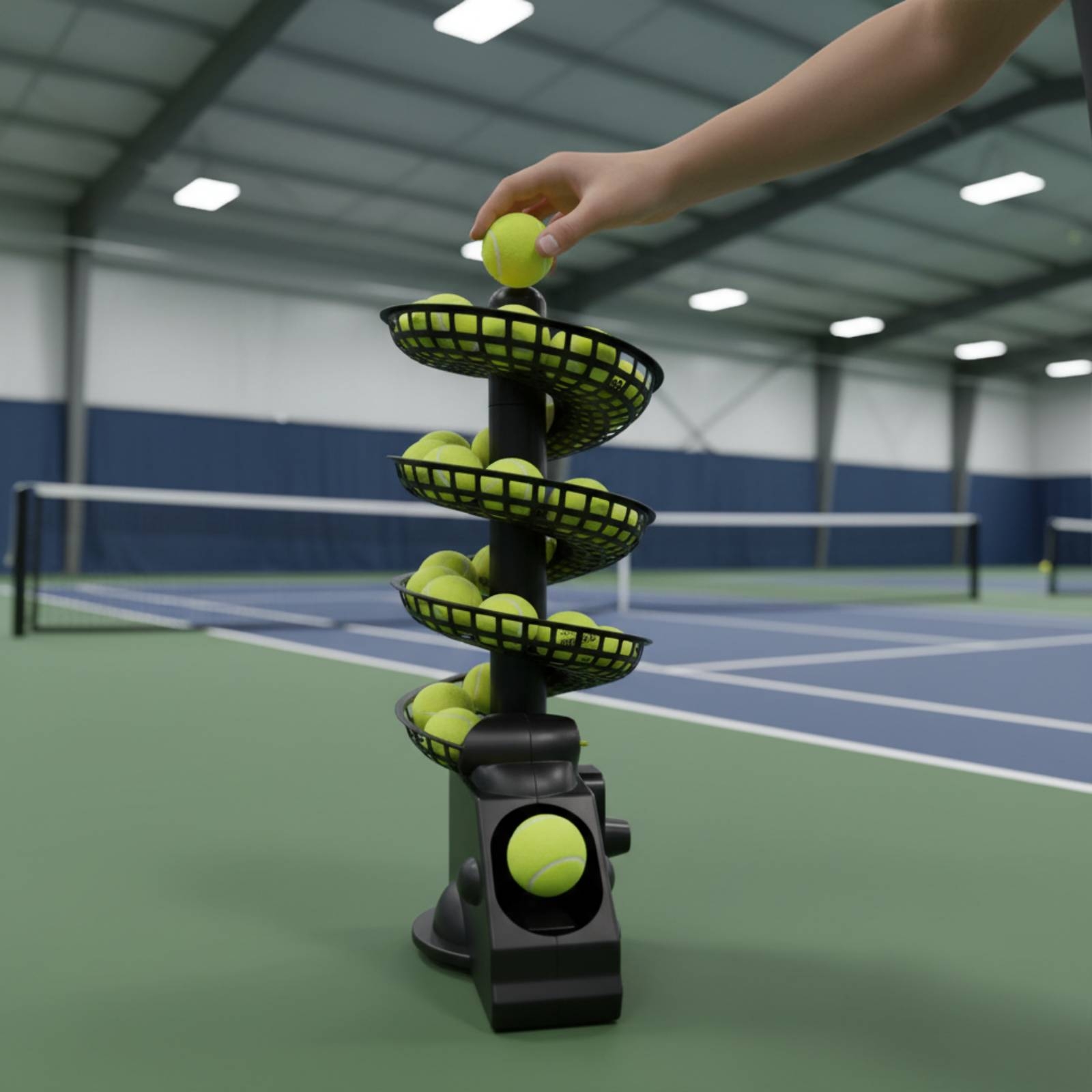 Portable Tennis Ball Machine M - Sports Equipment For Training incelemesi ve fiyatı