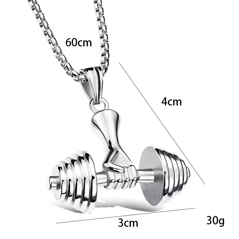 Stainless Steel Barbell Pendan - Sports Equipment Cabinet incelemesi ve fiyatı