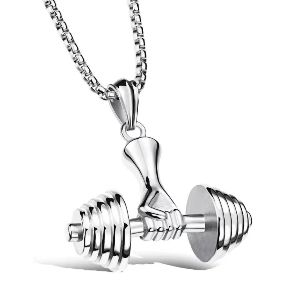 Stainless Steel Barbell Pendan - Sports Equipment Cabinet incelemesi ve fiyatı