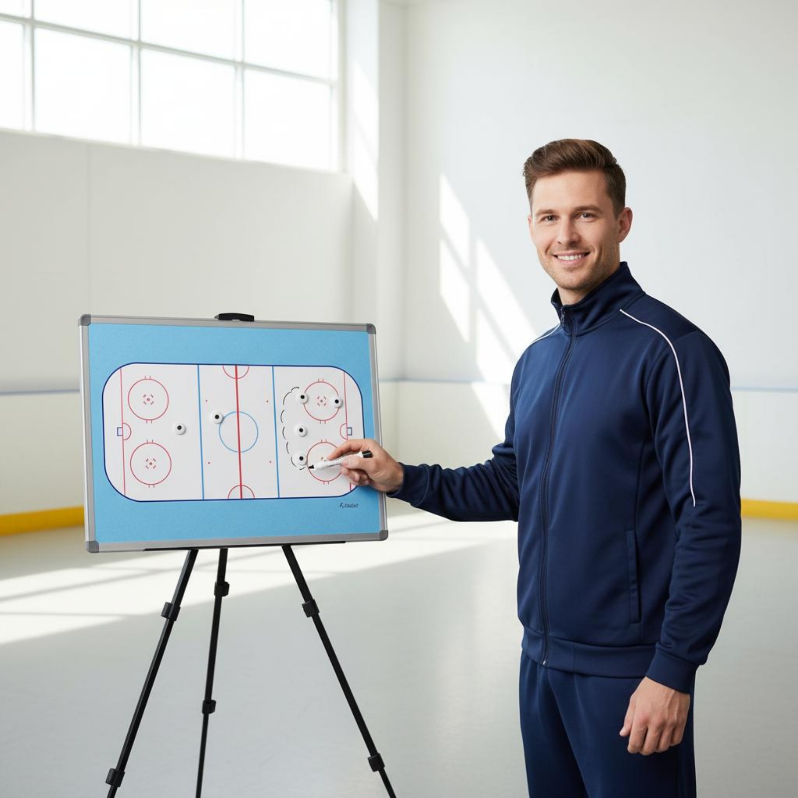 Ice Hockey Whiteboard Portable - Sports Equipment For Training incelemesi ve fiyatı