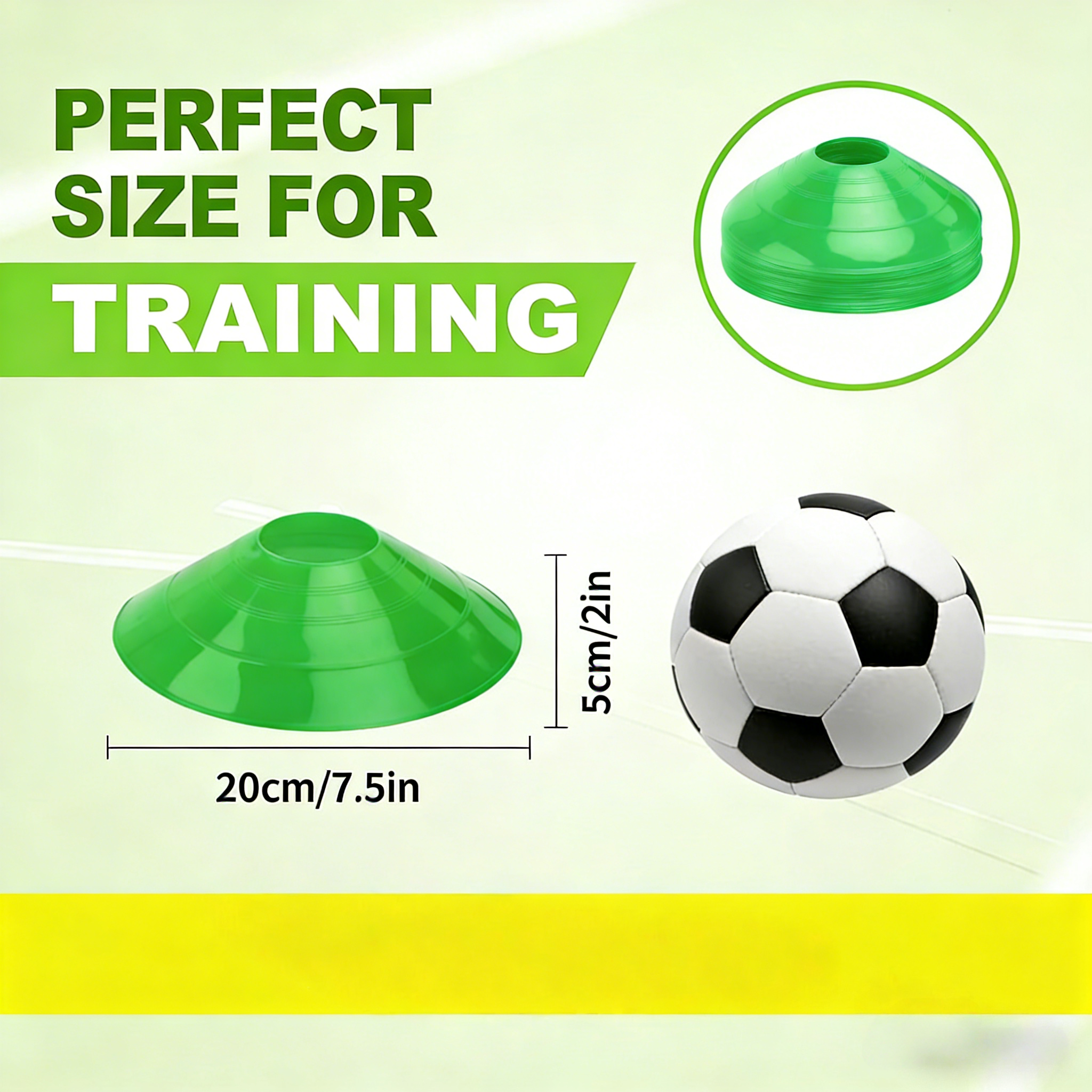 5 Pcs football training plate  - Sports Equipment For Training incelemesi ve fiyatı