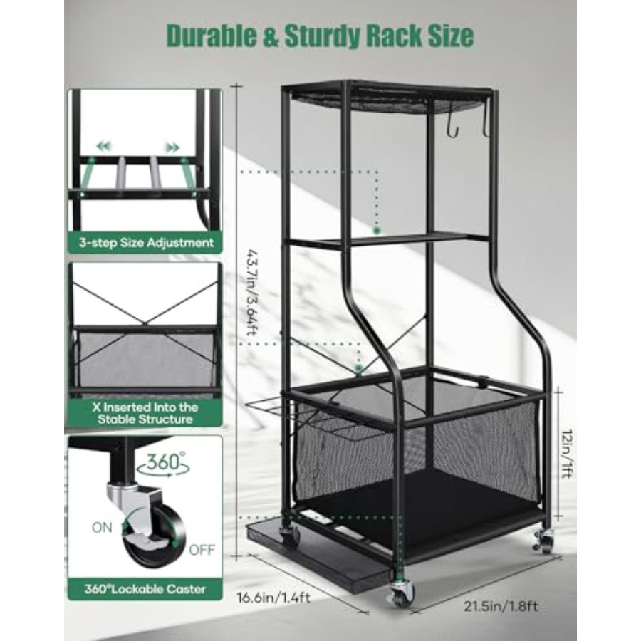 Sports Equipment Garage Organi - Sports Equipment Outdoor Storage incelemesi ve fiyatı