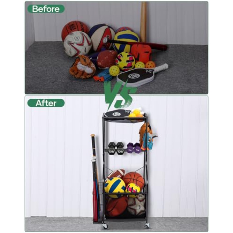 Sports Equipment Garage Organi - Sports Equipment Outdoor Storage incelemesi ve fiyatı