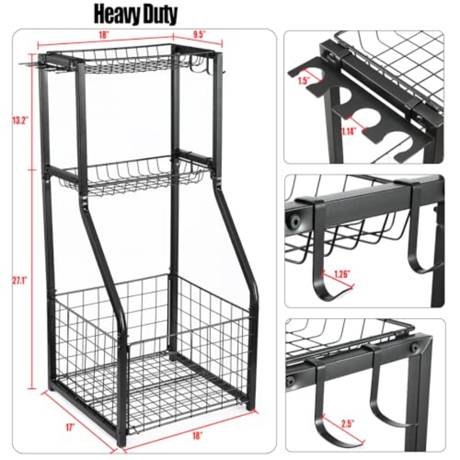 Sports Equipment Organizer for - Sports Equipment Outdoor Storage incelemesi ve fiyatı