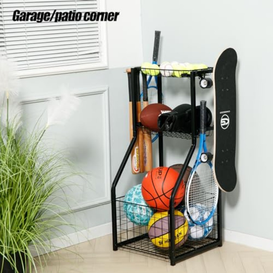 Sports Equipment Organizer for - Sports Equipment Outdoor Storage incelemesi ve fiyatı
